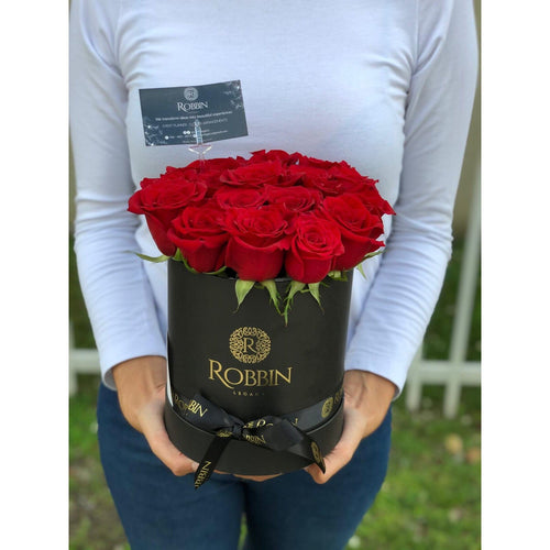 I Love U Box Fresh Roses Flowers Miami Florida. - Robbin Legacy