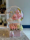 Custom Hot Air Balloon personalized Fresh Roses Flowers Miami Florida. Balloons Robbin Legacy 