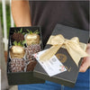 6 Gold Chocolate Covered Strawberries Box Miami Florida. Chocolate Covered Strawberries robbin legacy 