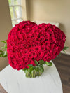 Xl Heart Roses bouquet Robbin Legacy 