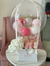 Custom Hot Air Balloon personalized Fresh Roses Flowers Miami Florida. Balloons Robbin Legacy 