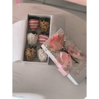 6 Chocolate Covered Strawberries Small White Box Miami Florida. Chocolate Covered Strawberries robbin legacy 