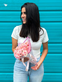 Smile To Go Fresh Flowers Roses Bouquet Miami Florida. Fresh Flowers Robbin Legacy 