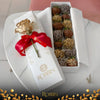 12 Chocolate Covered Strawberries white Box Miami Florida. Chocolate Covered Strawberries robbin legacy 