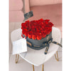 Heart Box Fresh Roses Flowers Miami Florida.. Fresh Flowers robbin legacy Red Black 